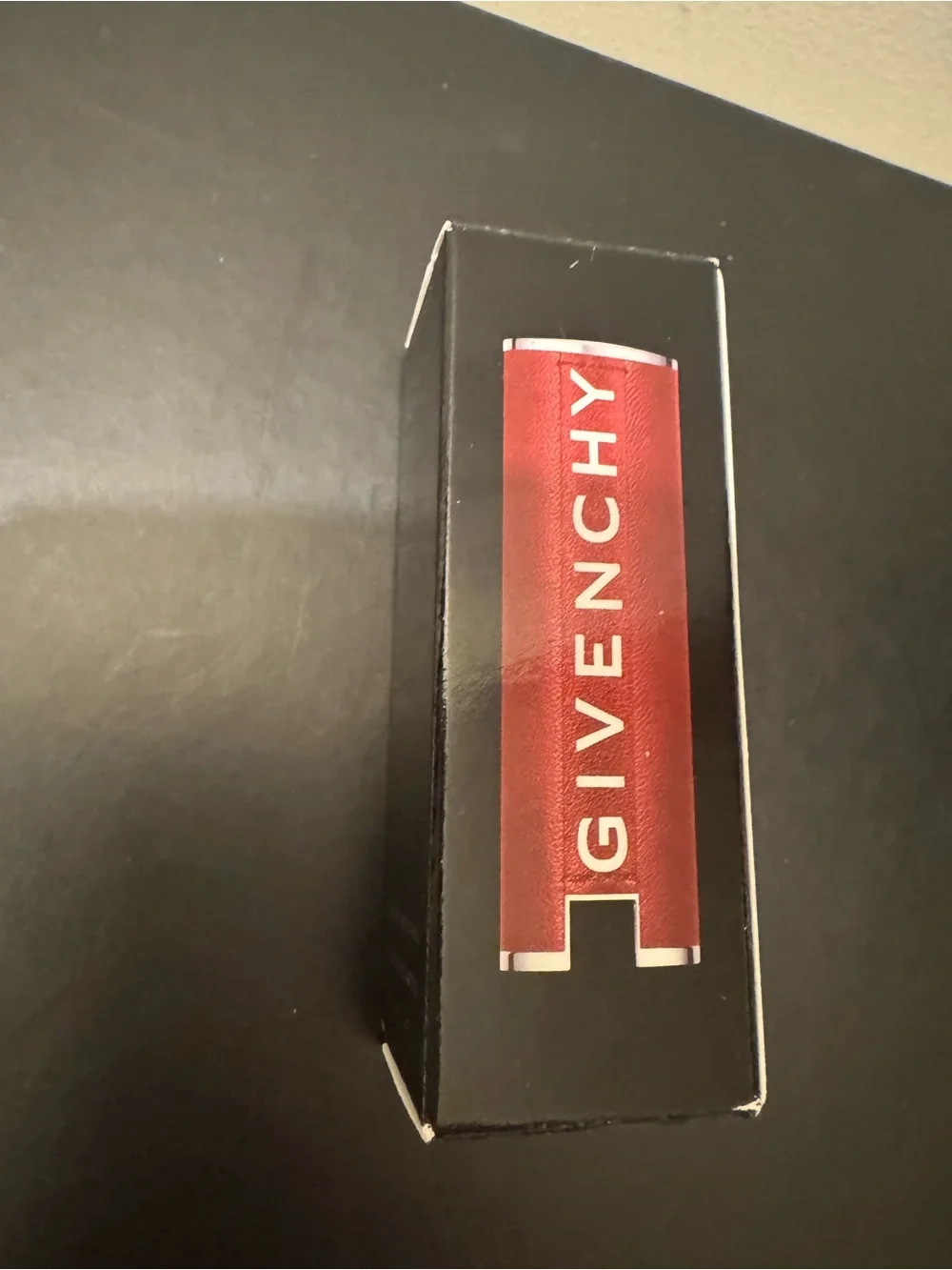 BNIB Givenchy Le Rouge Couture Cap With Loop #63 Porté Centure Burgundy Color